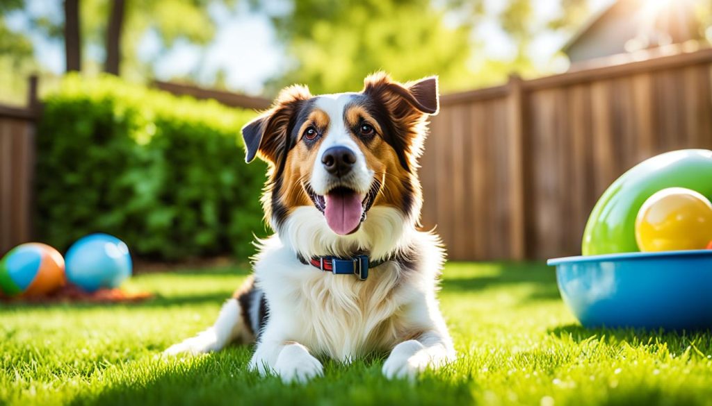 Patio seguro para perros adaptado para perros